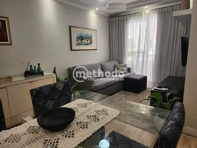 Apartamento com 70m² 3 quartos e 2 banheiros, à venda, no bairro Mansões Santo Antônio em Campinas