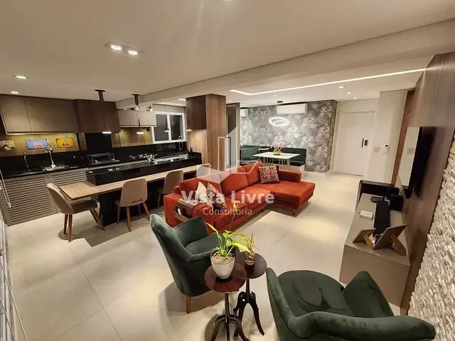 Apartamento com 96m² 2 quartos e 3 banheiros, à venda, no bairro Vila Osasco em Osasco