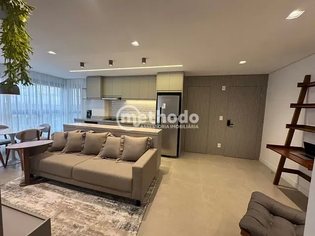 Apartamento com 66m² 2 quartos e 3 banheiros, para alugar, no bairro Nova Campinas em Campinas