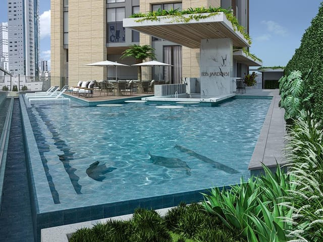 Apartamento com 266m² 4 quartos e 5 banheiros, à venda, no bairro Centro em Balneário Camboriú