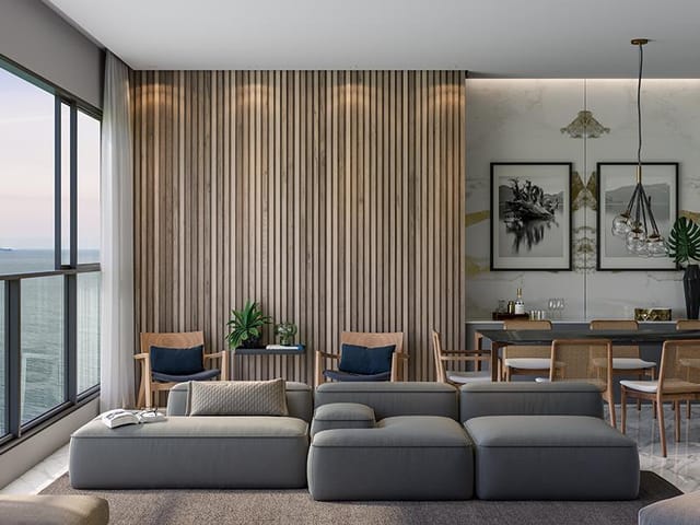 Apartamento com 266m² 4 quartos e 5 banheiros, à venda, no bairro Centro em Balneário Camboriú