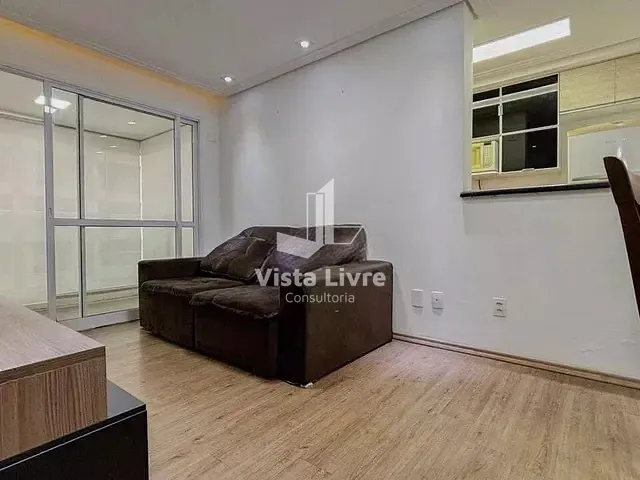 Apartamento com 49m² 1 quarto e 1 banheiro, à venda, no bairro Brooklin em São Paulo