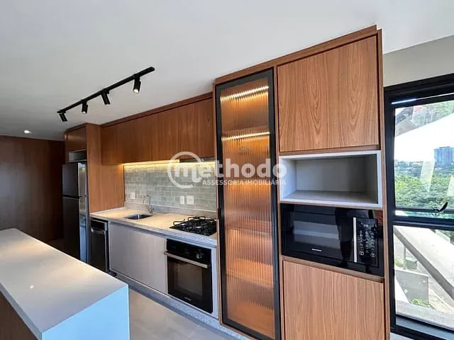 Apartamento com 66m² 2 quartos e 3 banheiros, para alugar, no bairro Nova Campinas em Campinas
