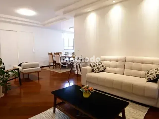 Apartamento com 117m² 3 quartos e 4 banheiros, à venda, no bairro Jardim Flamboyant em Campinas
