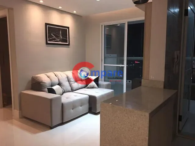 Apartamento com 61m² 2 quartos e 1 banheiro, à venda ou para alugar, no bairro Vila Endres em Guarulhos