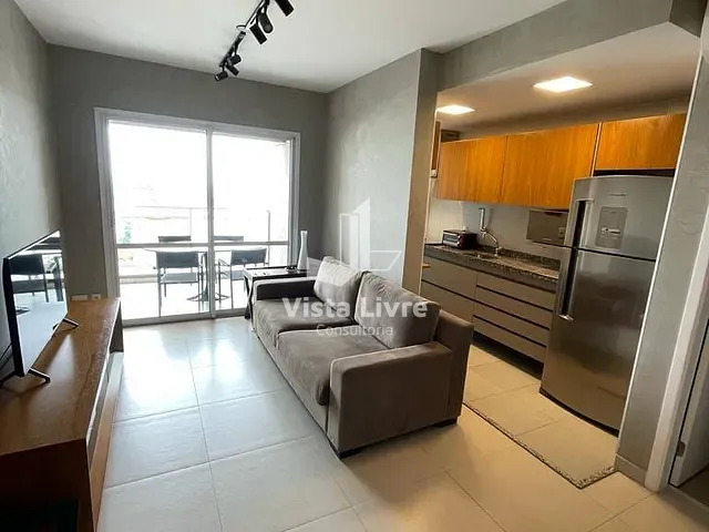 Apartamento com 58m² 1 quarto e 2 banheiros, à venda, no bairro Pinheiros em São Paulo