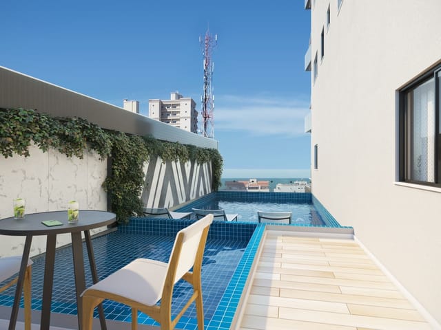 Apartamento com 113m² 3 quartos e 4 banheiros, à venda, no bairro Pereque em Porto Belo