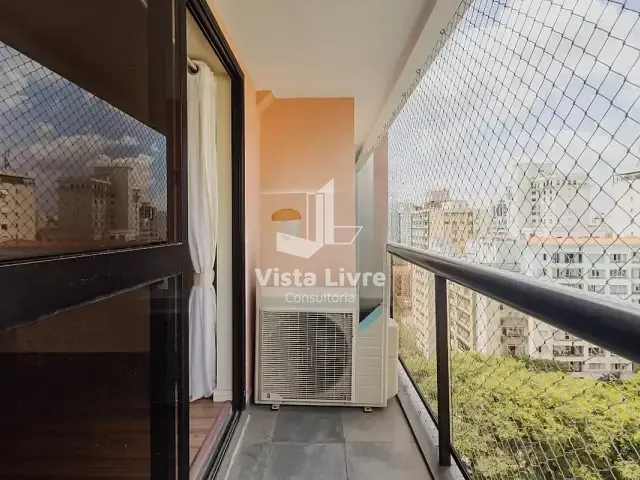 Apartamento com 67m² 2 quartos e 2 banheiros, à venda, no bairro Jardim Paulista em São Paulo