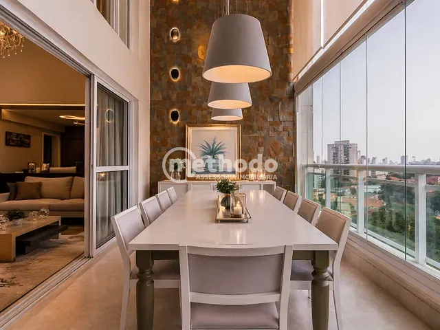 Apartamento com 189m² 3 quartos e 5 banheiros, à venda, no bairro DAE em Campinas