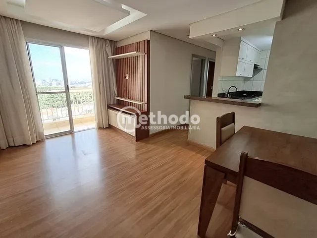Apartamento com 55m² 2 quartos e 1 banheiro, para alugar, no bairro Bonfim em Campinas