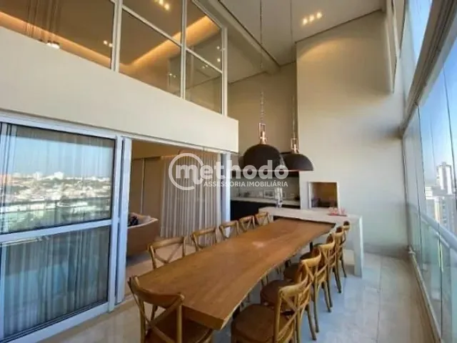 Apartamento com 189m² 3 quartos e 5 banheiros, à venda, no bairro Taquaral em Campinas