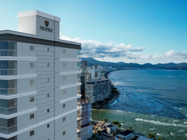 Apartamento com 108m² 3 quartos e 4 banheiros, à venda, no bairro Balneário Pereque em Porto Belo