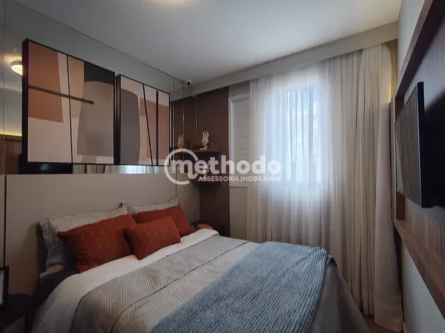Apartamento com 46m² 2 quartos e 2 banheiros, à venda, no bairro Vila Miguel Vicente Cury em Campinas