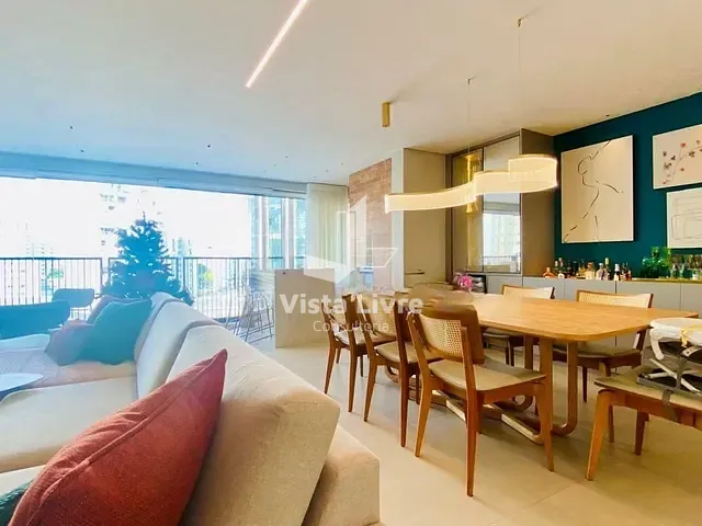 Apartamento com 149m² 3 quartos e 5 banheiros, à venda, no bairro Indianópolis em São Paulo