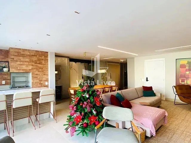 Apartamento com 149m² 3 quartos e 5 banheiros, à venda, no bairro Indianópolis em São Paulo