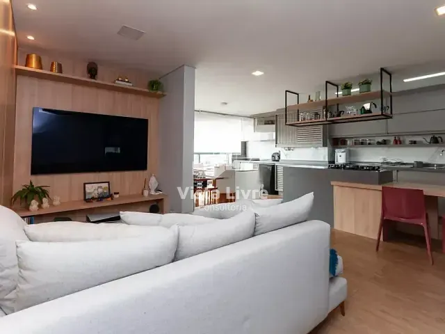 Apartamento com 69m² 1 quarto e 2 banheiros, à venda, no bairro Vila Romana em São Paulo