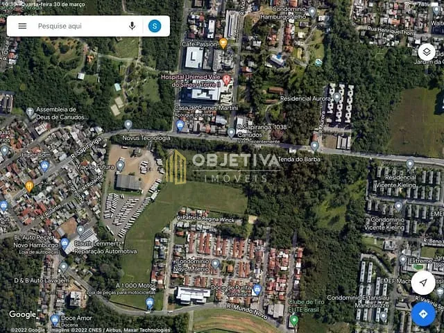 Terreno com 23m², à venda, no bairro 	canudos em Novo Hamburgo