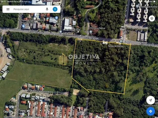 Terreno com 23m², à venda, no bairro 	canudos em Novo Hamburgo