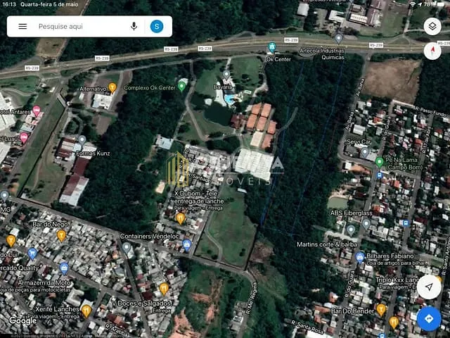 Terreno à venda, no bairro São Jorge em Novo Hamburgo