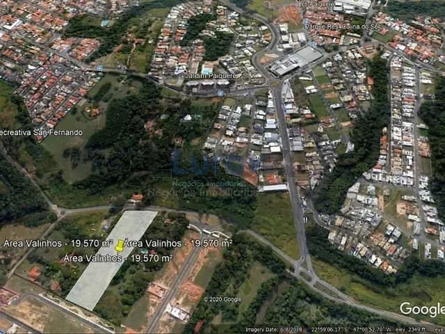 Terreno com 19570m², à venda, no bairro Sítio Recreio dos Cafezais em Valinhos