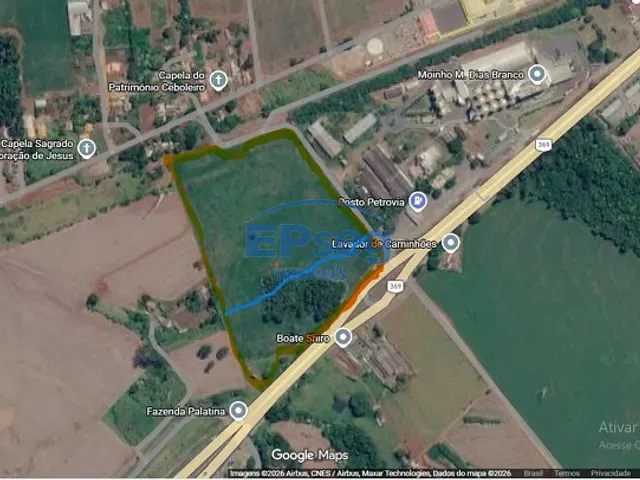Terreno com 91322m², à venda, no bairro Ceboleiros em Rolândia