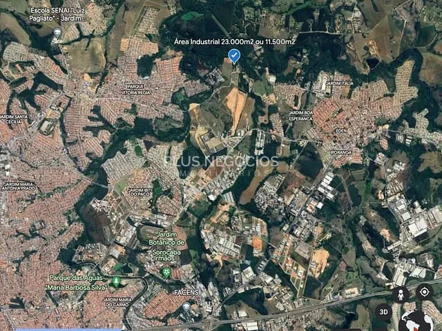 Terreno com 11500m², à venda, no bairro Éden em Sorocaba
