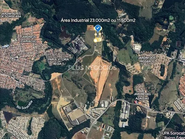 Área com 23000m², à venda, no bairro Éden em Sorocaba