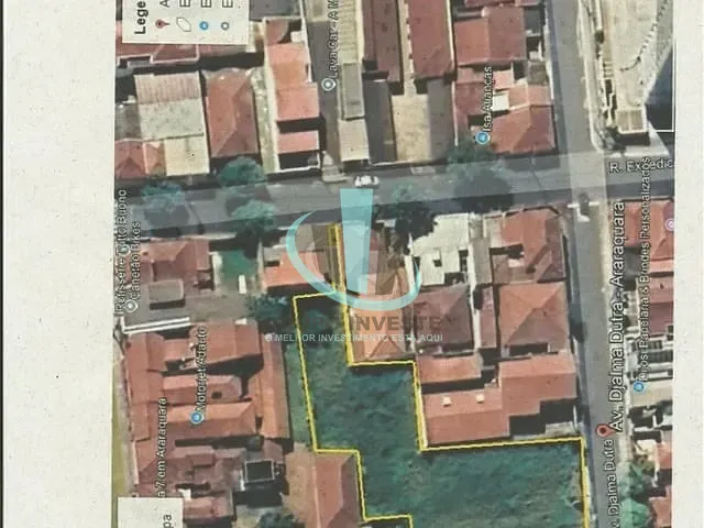 Terreno com 1537m², à venda, no bairro CENTRO em ARARAQUARA