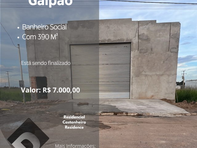 Galpão / Barracão para alugar, no bairro Novo Horizonte em Marabá