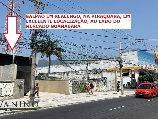 Galpão / Barracão com 168m², para alugar, no bairro Realengo em Rio de Janeiro