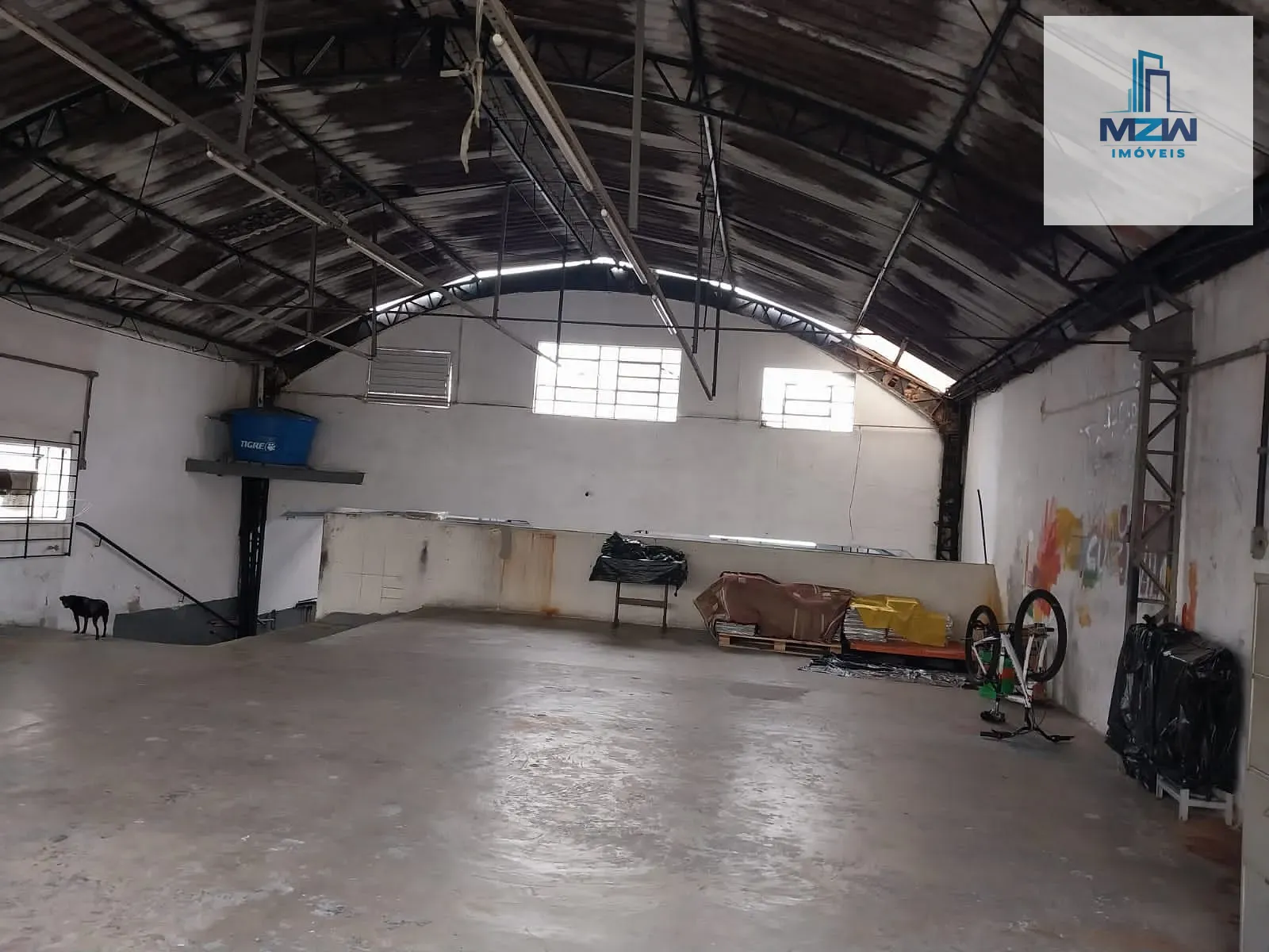 Depósito-Galpão, 413 m² - Foto 1