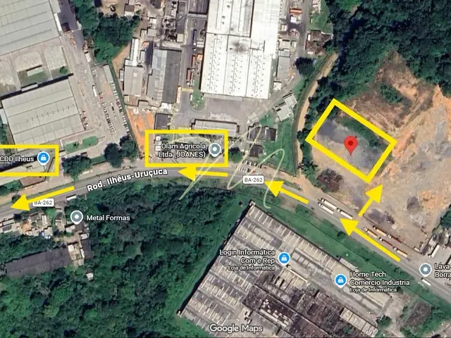 Galpão / Barracão com 7743m², para alugar, no bairro Iguape em Ilhéus