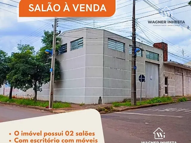 Galpão / Barracão com 332m², à venda, no bairro Jardim América em Maringá