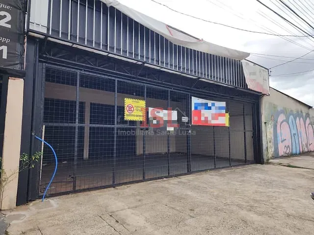 Galpão / Barracão com 293m², à venda, no bairro Jardim Santa Lúcia em Campinas