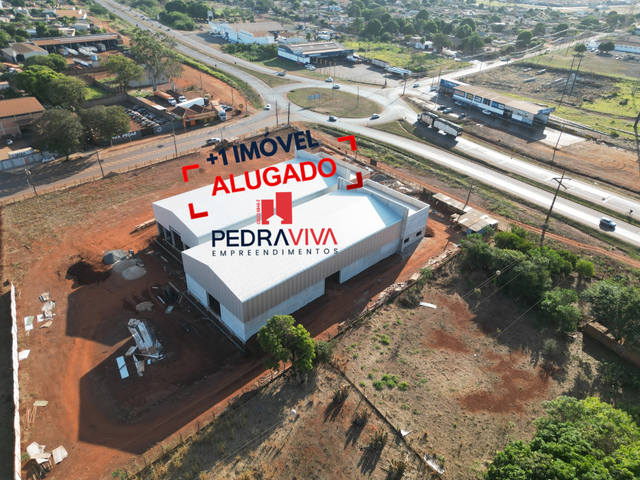 Foto do Galpão / Barracão - Galpão / Barracão 02 para locação, Chácara Califórnia, Dourados, MS | Pedra Viva Construtora e Incorporadora