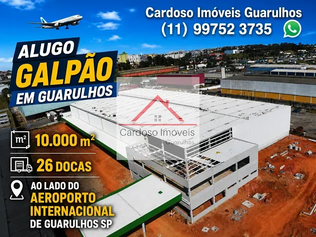 Galpão / Barracão com 18000m², para alugar, no bairro Bonsucesso em Guarulhos