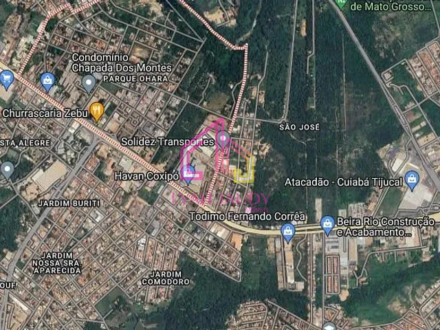 Galpão / Barracão com 5550m², à venda, no bairro São José em Cuiabá
