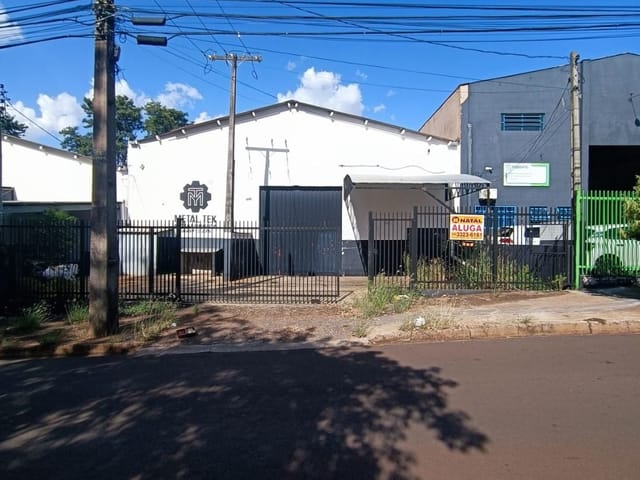 Foto do Galpão / Barracão - Barracão para alugar por R$ 5.665,00/mês - Paulista - Londrina/PR | Imobiliária Natal LTDA