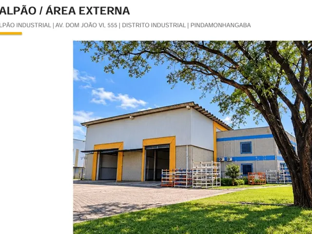 Galpão / Barracão com 13946m², para alugar, no bairro Parque Empresarial Santa Rita em Pindamonhangaba