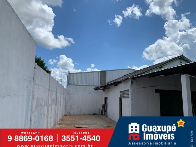 Foto do Galpão / Barracão - Barracão comercial para Locação
Vila Rica, Guaxupé
2 banheirO | Guaxupé Imóveis Ltda