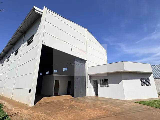 Galpão / Barracão com 1370m², para alugar, no bairro Jardim Cidade Nova Industrial em Rolândia