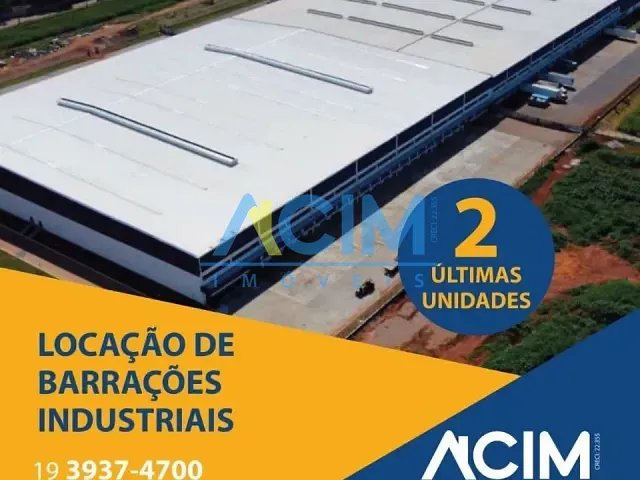 Galpão / Barracão com 5m², para alugar, no bairro Loteamento Meia Lua em Jaguariúna