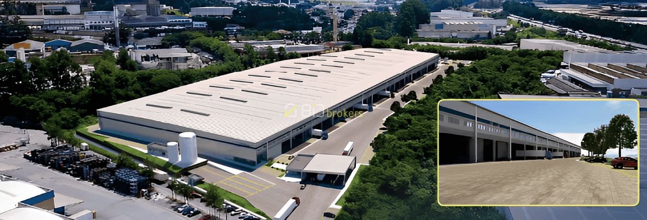 Depósito-Galpão, 1850 m² - Foto 1