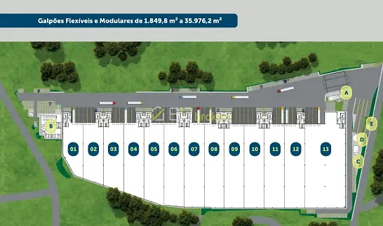 Depósito-Galpão, 1850 m² - Foto 4