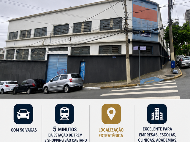 Galpão / Barracão à venda ou para alugar, no bairro Cerâmica em São Caetano do Sul
