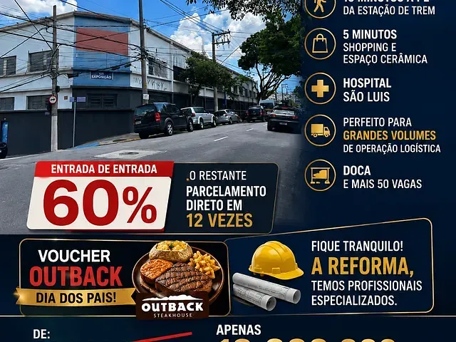 Galpão / Barracão à venda ou para alugar, no bairro Bom Retiro em São Paulo