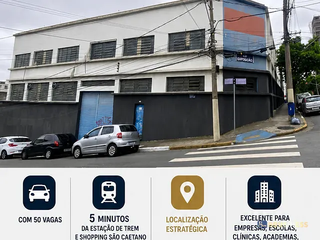 Galpão / Barracão à venda ou para alugar, no bairro Cerâmica em São Caetano do Sul