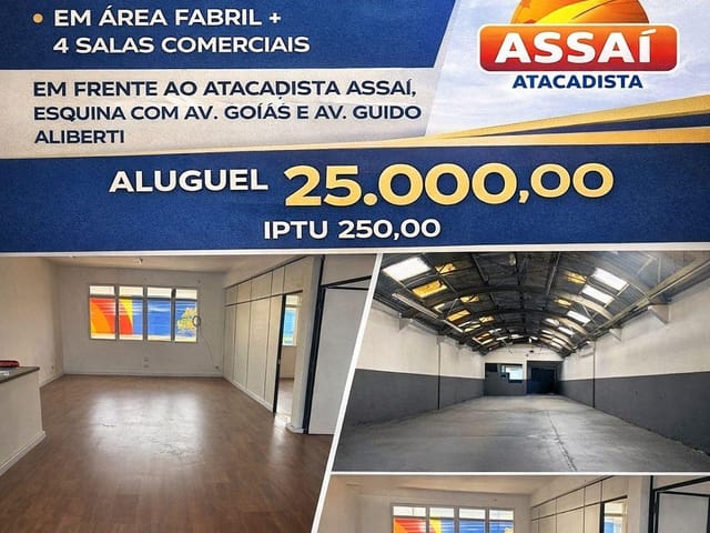 Galpão / Barracão com 800m², à venda ou para alugar, no bairro Centro em São Caetano do Sul