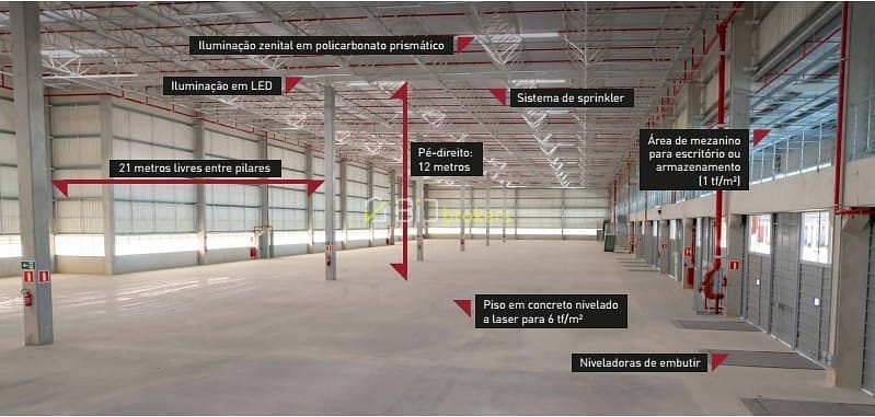 Depósito-Galpão, 4367 m² - Foto 1