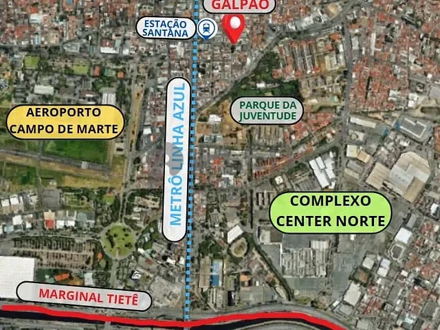Galpão / Barracão com 670m², à venda, no bairro Santana em São Paulo